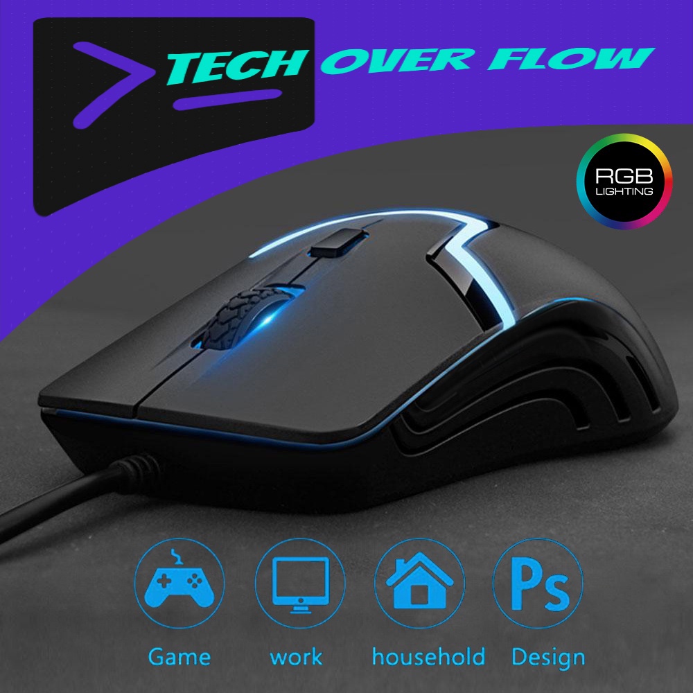 Mouse Gaming Type Hp M100 USB kabel/Gaming Mouse