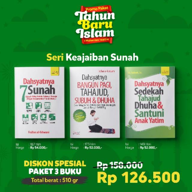 Promo Tahun Baru Islam Seri Keajaiban Sunah