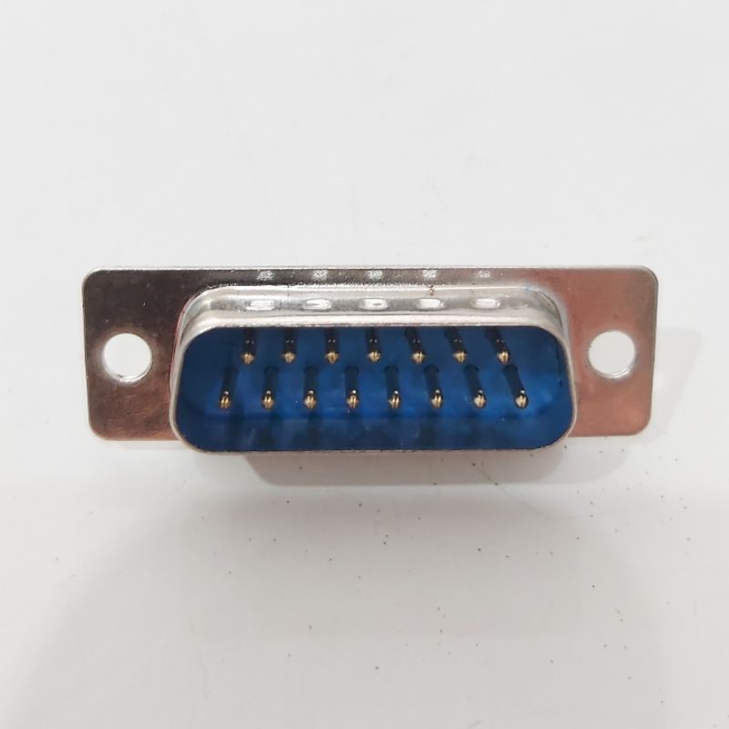 Konektor Adapter DB15 Male Soket 15 Pin Jantan