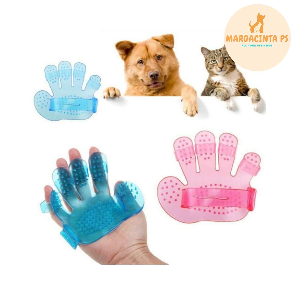 Sisir Sikat Silikon Grooming Brush Kucing Anjing