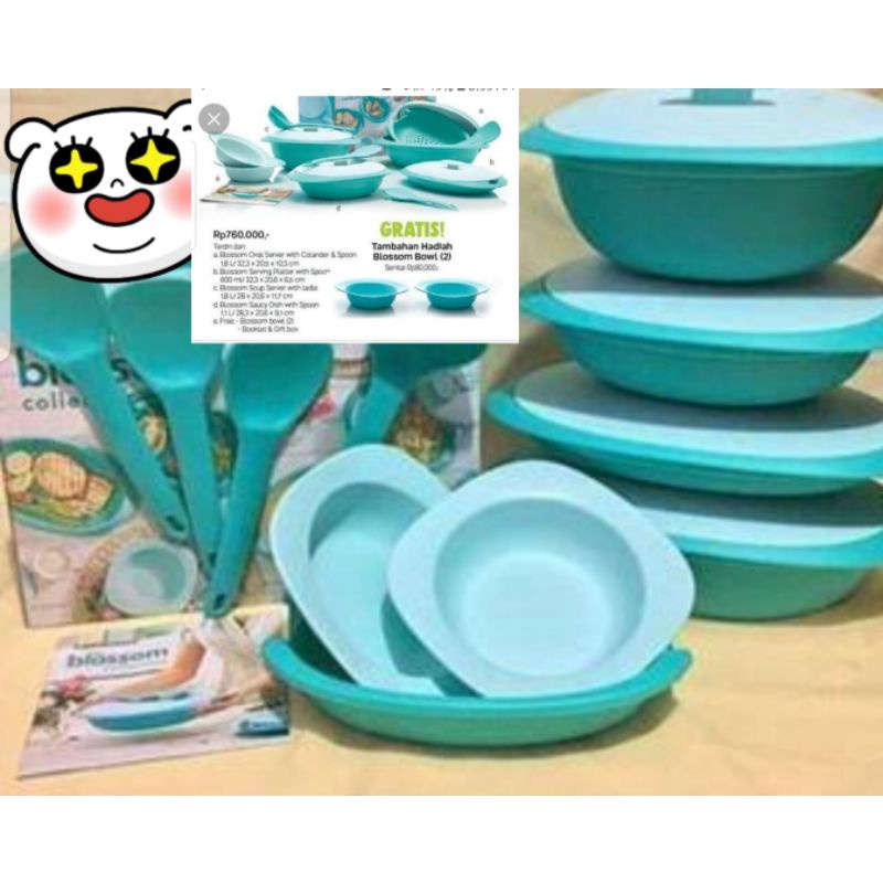 Blossom Tosca Tupperware