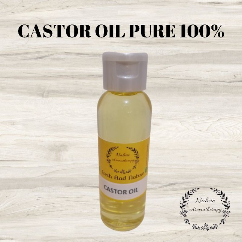 CASTOR OIL PURE COLD PRESSED 100% MINYAK JARAK MURNI