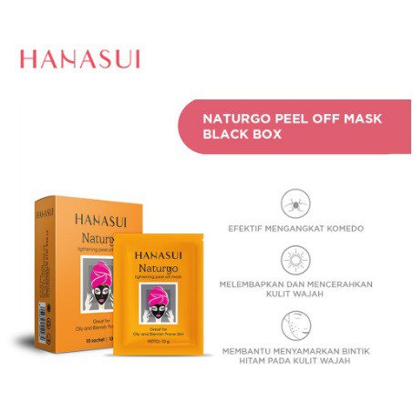 ✨SHASYA✨  HANASUI NATURGO PELL OFF &amp; MUD MASK SERIES BEST SELLER MASKER KOMEDO [ MASKER WAJAH KOREAN HERBAL [ JAPENISE FLOWERS [ ASIAN HERITAGE [ GOLD ANTI AGING