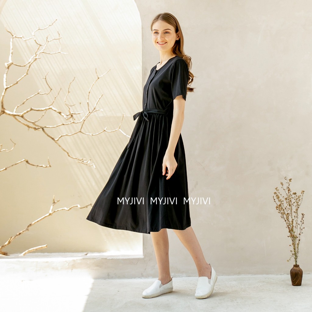 ALEKA MIDI DRESS BY MYJIVI