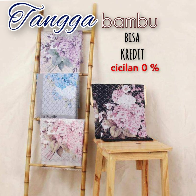 [TERLARIS] TANGGA BAMBU|BAMBOO LADDER|TANGGA DEKORASI|LEADER JILBAB|KERUDUNG|DASTER|MUKENA|SARUNG|SE
