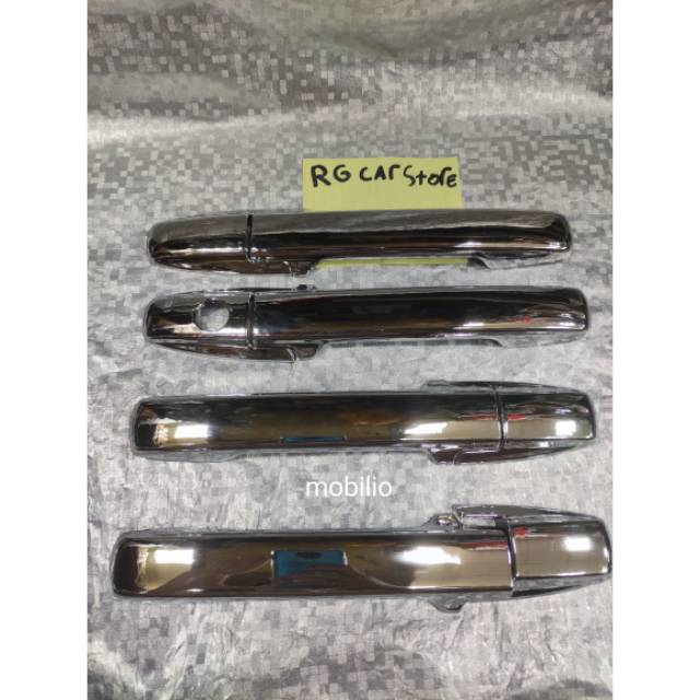 COVER HANDLE PINTU MOBIL HONDA MOBILIO CHROME