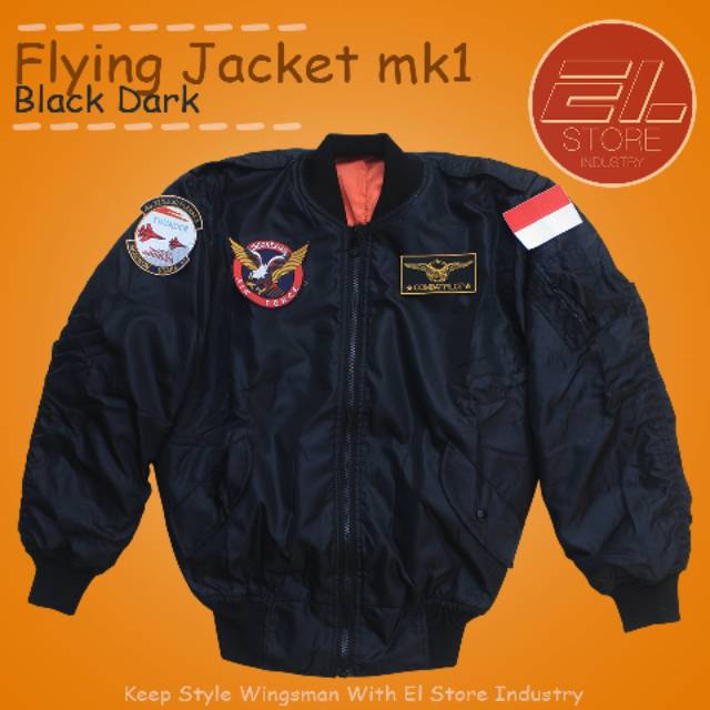 Flying Jacket mk1 sukhoi Flanker Indonesian air force waterproof el store industry