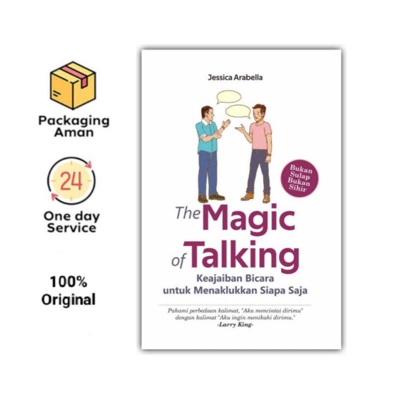 BUKU THE MAGIC OF TALKING Keajiban Bicara untuk Menaklukkan Siapa Saja