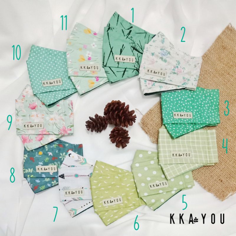 Kka.you - Masker origami 3D