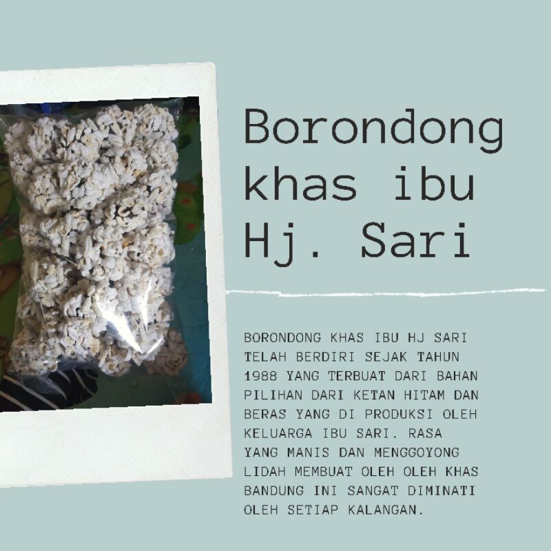 

BORONDONG_oleh_oleh_bandung
