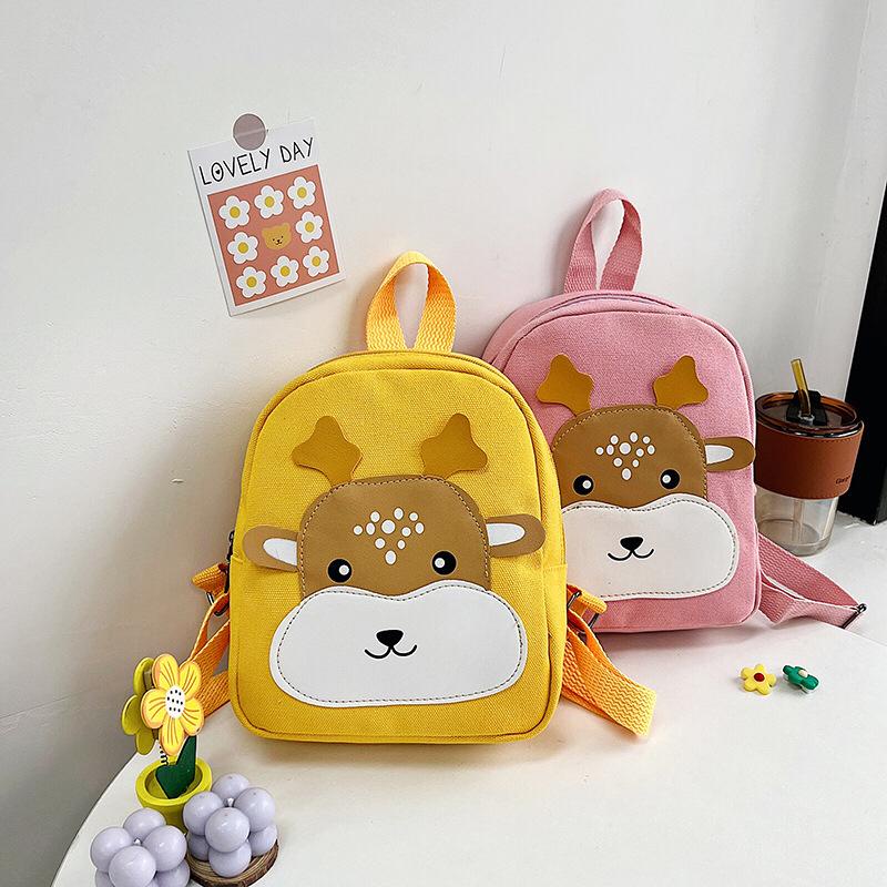 [JUALSEMUA18]Tas Ransel Backpack Boneka Mickey Mouse &amp; Minnie Mouse/Selempang motif Love