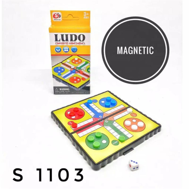 Ludo dan Ular Tangga Magnet / board game-2