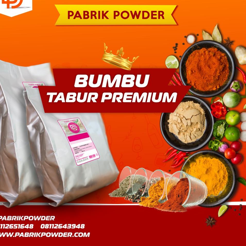 

Recomend Powder Bumbu Tabur Aneka Rasa 1000 gram .,