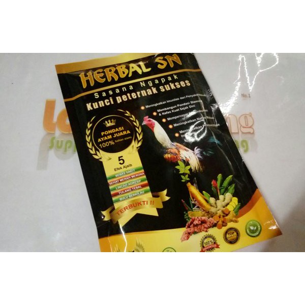 

Miliki jamu ayam herbal sn 100gr/ sasana ngapak Diskon