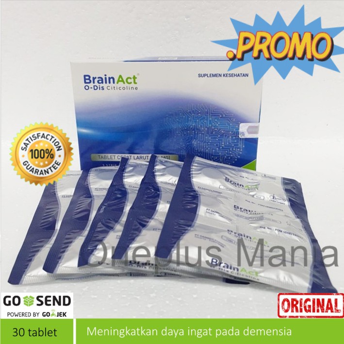 BRAINACT ODIS 500 MG BOX ISI 30 TABLET