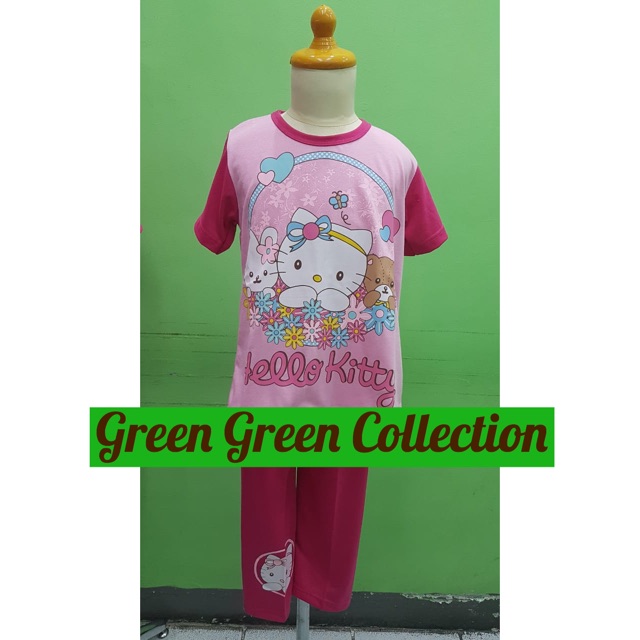 Piyama Kaos Anak Premium Hello Kitty New