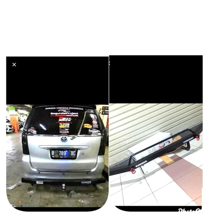 Jual Paket Tanduk Depan Mini Dan Towing Arb Belakang Avanza Xenia New