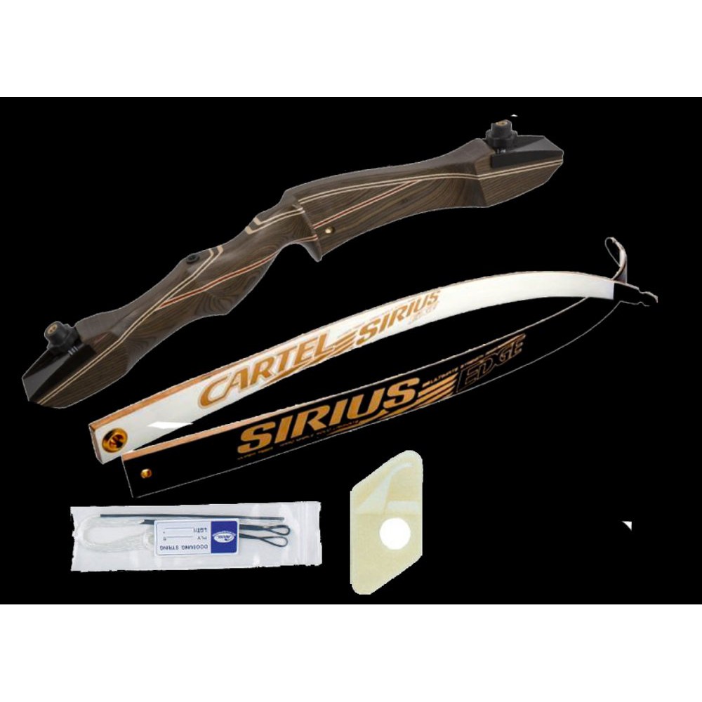 CARTEL SIRIUS EDGE Wooden Recurve Bow Busur Panah Recurve Cartel