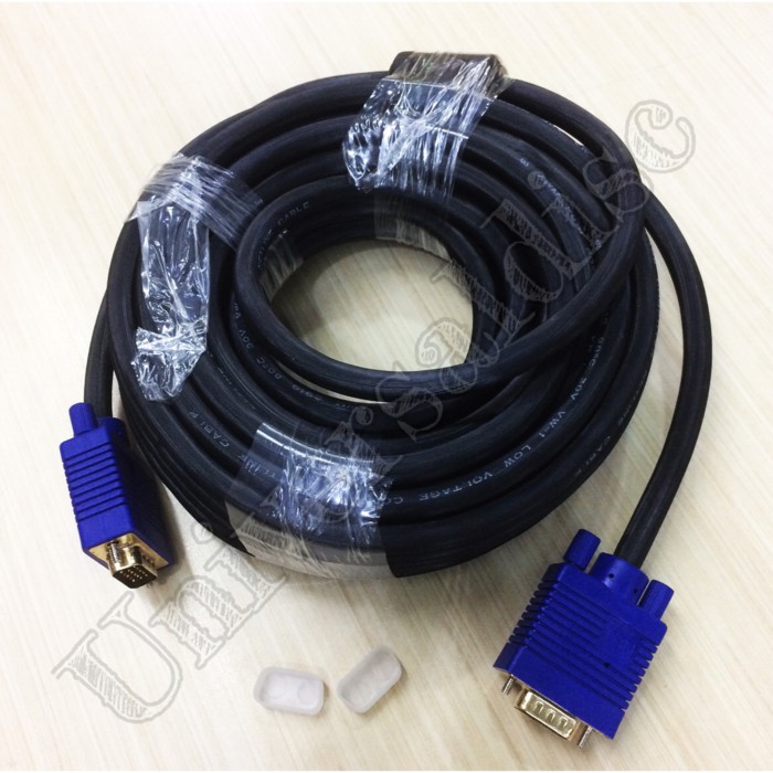 Kabel VGA 10M NETLINE Gold Plated M-M High Quality