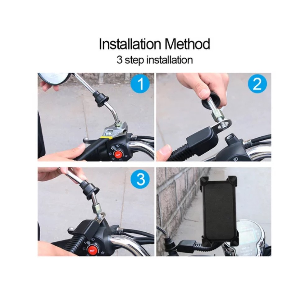 Phone holder Motor 360 degree rotation