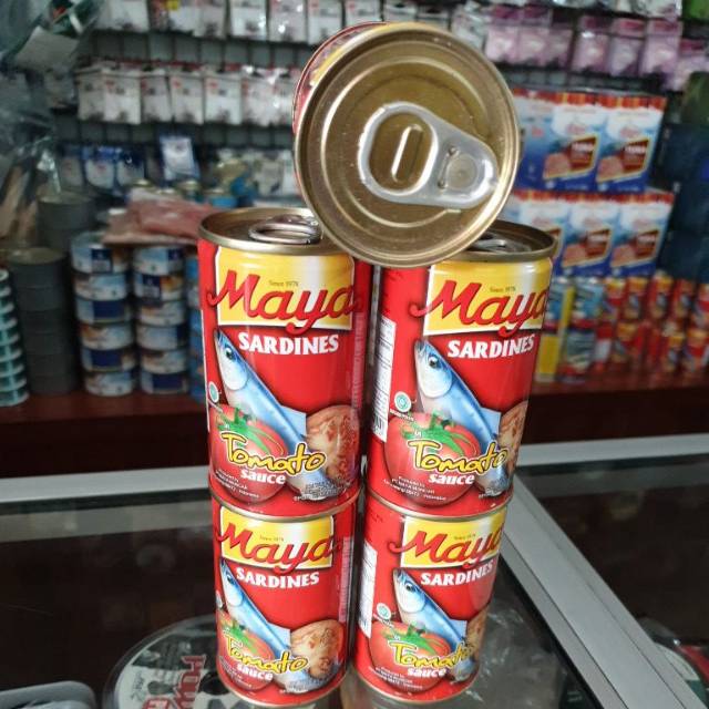 

Sarden Kaleng Maya Tomat 155g