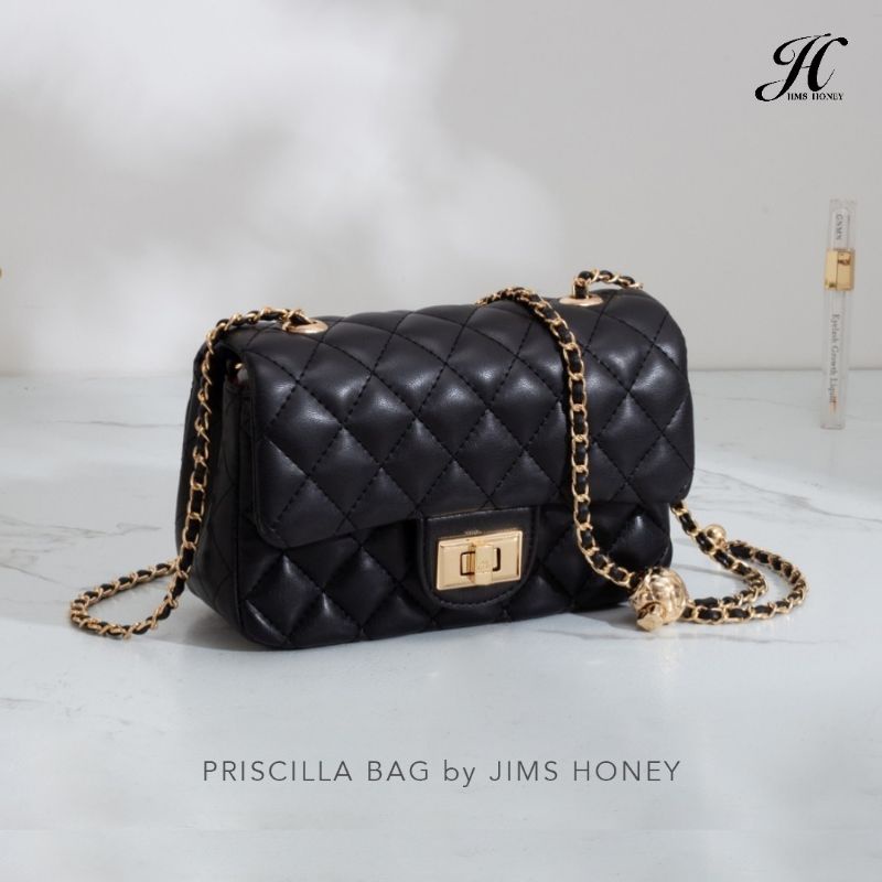 [JIMSHONEY ORIGINAL] TAS WANITA PRISCILLA BAG - TAS WANITA ELEGAN - TAS WANITA CASUAL - JIMS HONEY