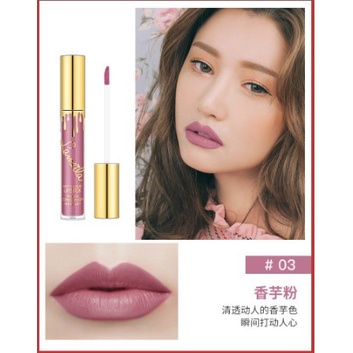 Lameila Lipstick Cair 6 Warna Matte Tahan Lama Lip Gloss CJR 763