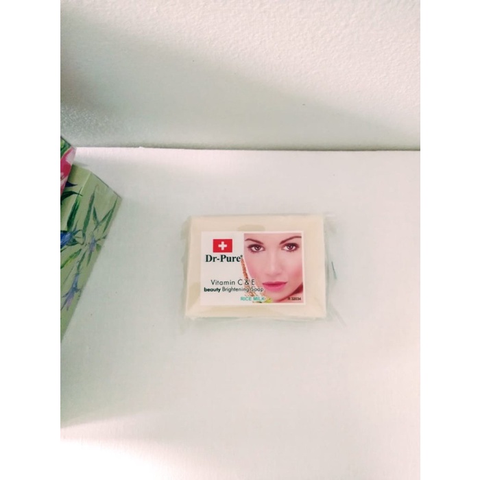 cx51774f Dr Pure Rice Milk Beauty Whitening Soap Bpom - Sabun Beras Dr Pure Qs20A1S