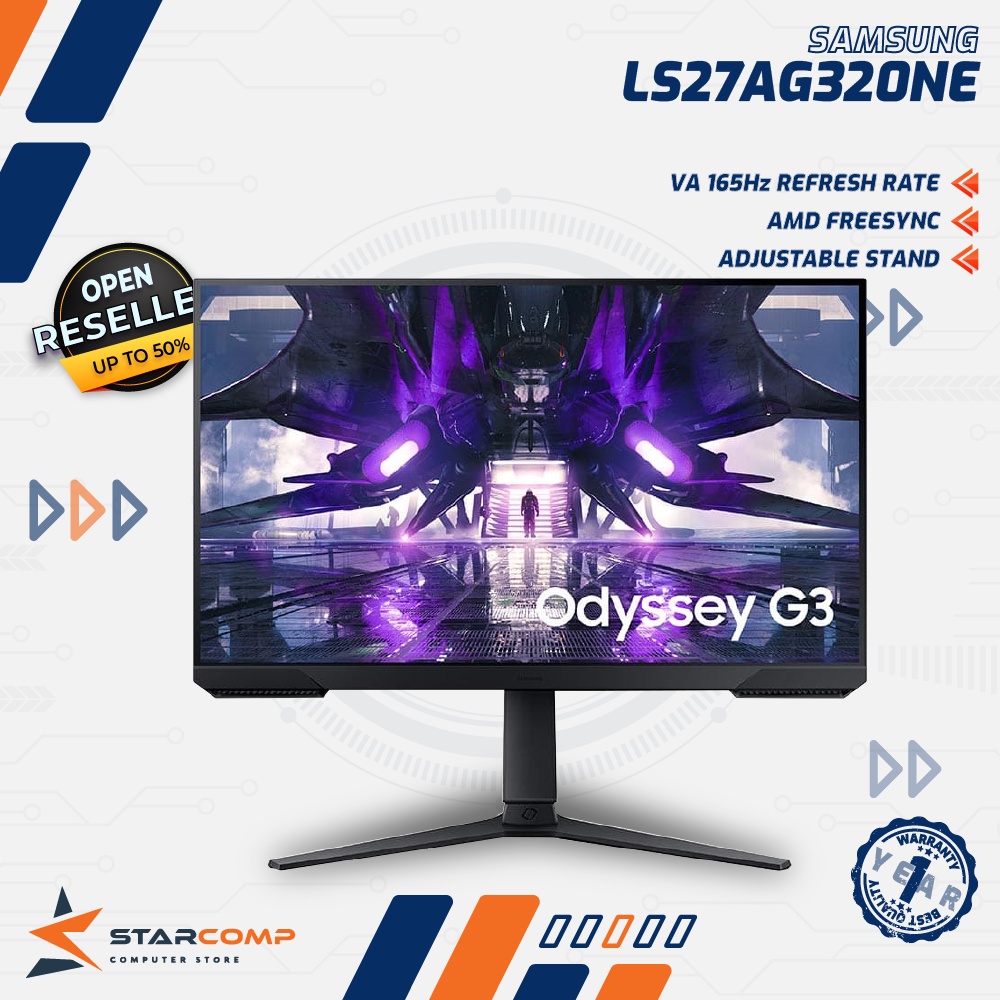 Samsung LED Monitor VA ODYSSEY G3 S27AG320 / LS27AG320NE 27Inch