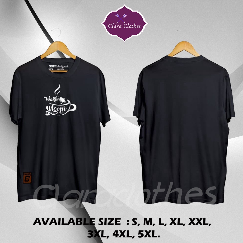 Baju Kaos Pria Kopi / Kaos Motif Kopi / Kaos Pecinta Kopi / Kaos Distro / kaos pria / kaos motif / k