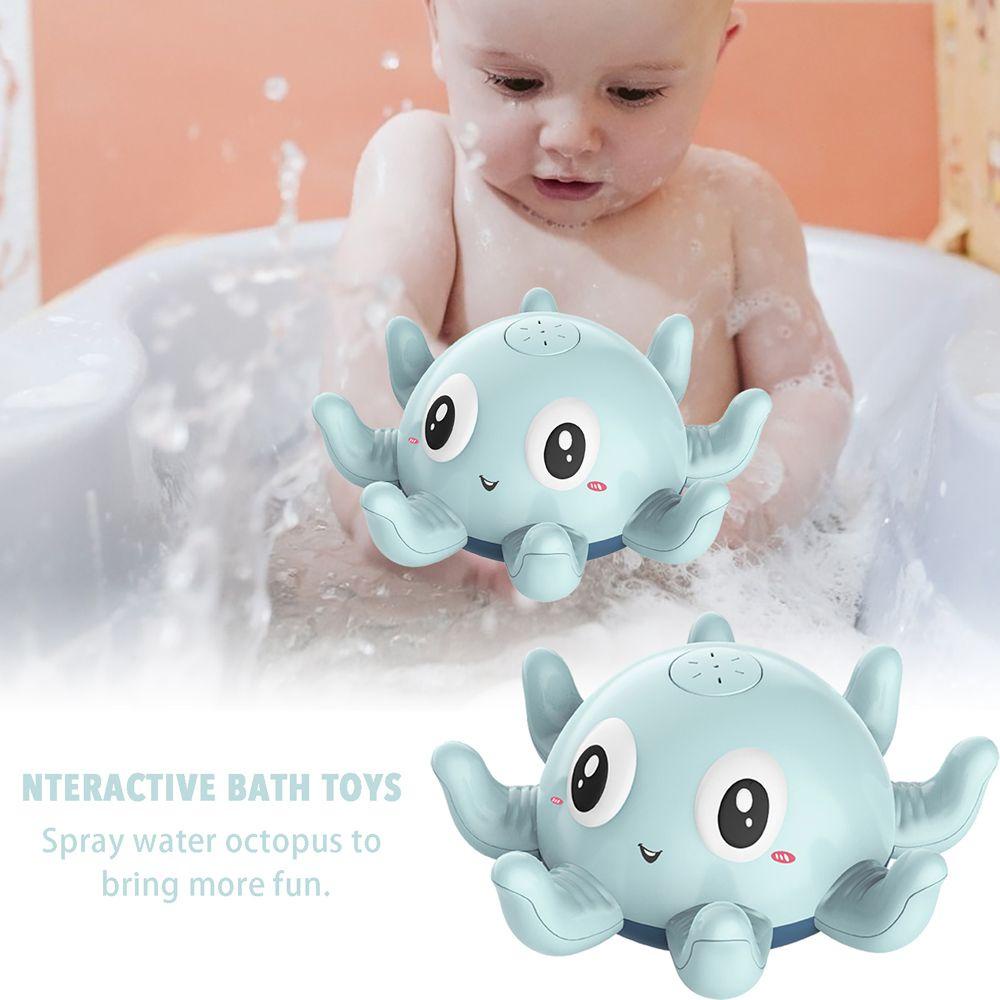Needway Mainan Mandi Bayi Permainan Kartun Gadis Kamar Mandi Kolam Renang Elektrik Anak Laki-Laki Balita Merangkak Pantai Outdoor Bathtub Shower Mandi Mainan