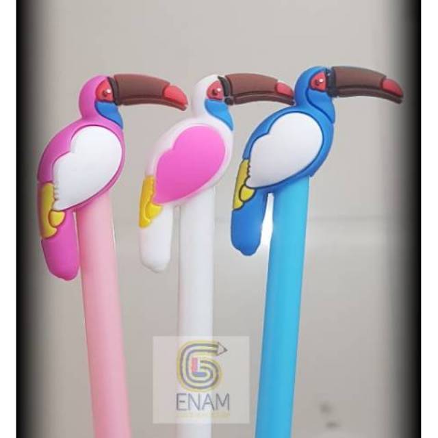 

Pen Gel Bentuk Kepala Bango 2800 1Pcs