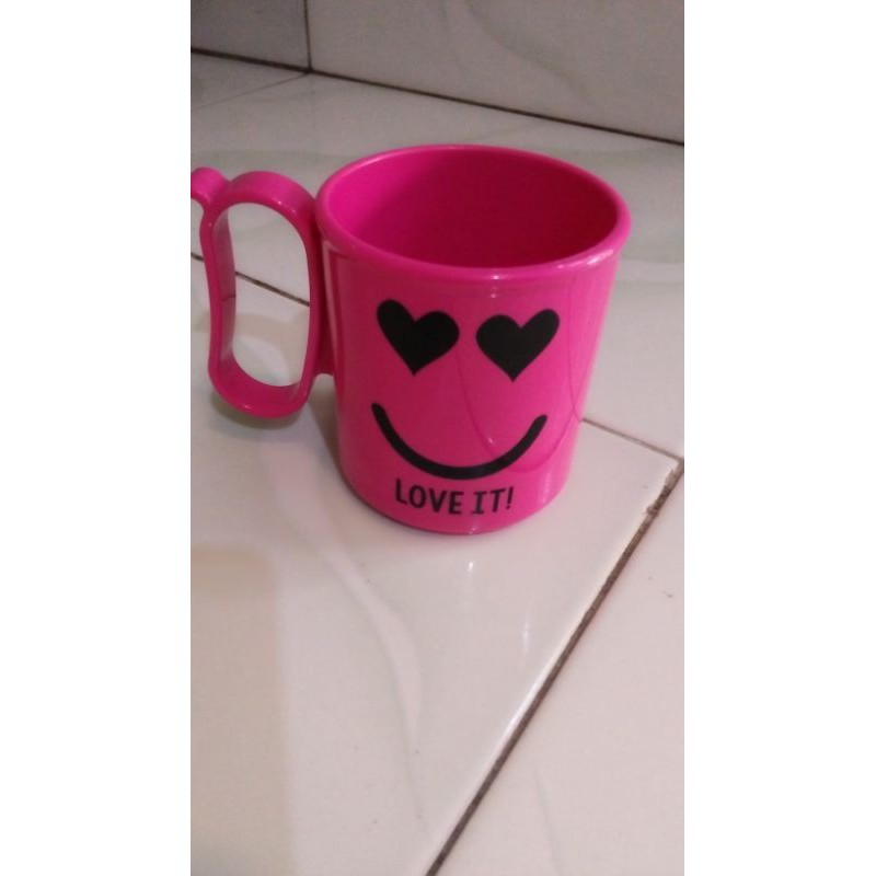 Mug Emoticon (Pink)