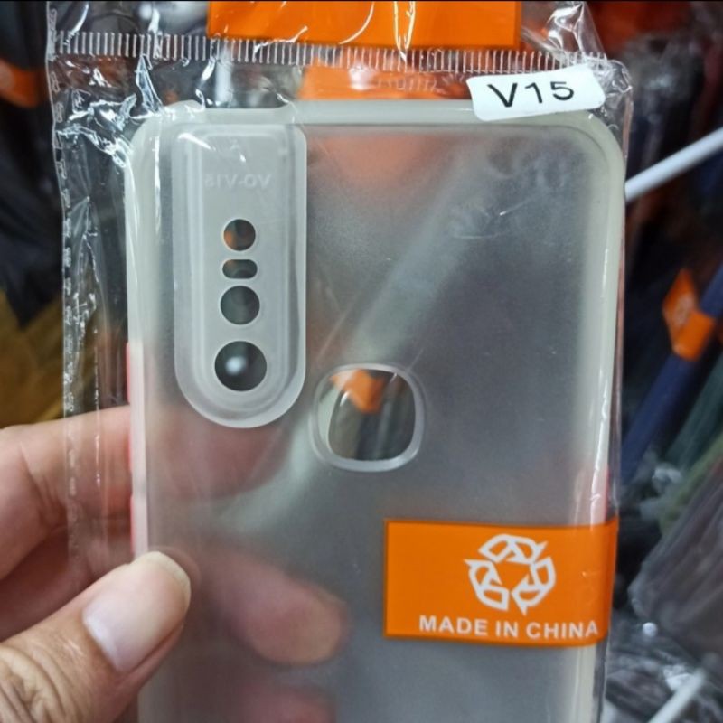 Vivo V15 case fuze dove doff matte colour warna
