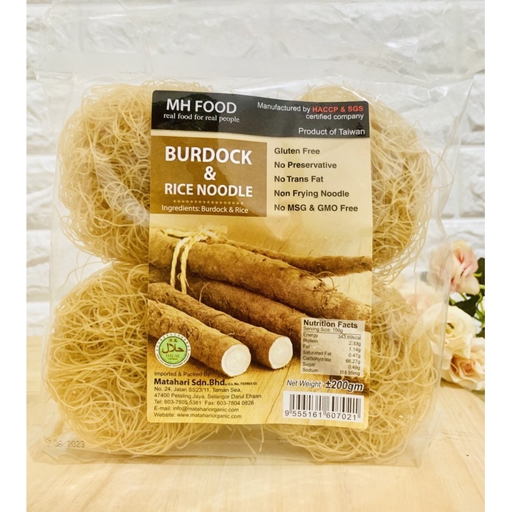 

MH FOOD Burdock Rice Noodle 200g