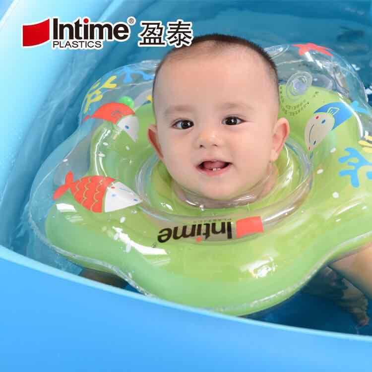 Pelampung Leher Bayi Baby Swim Neckring star bintang merek Intime YT-076