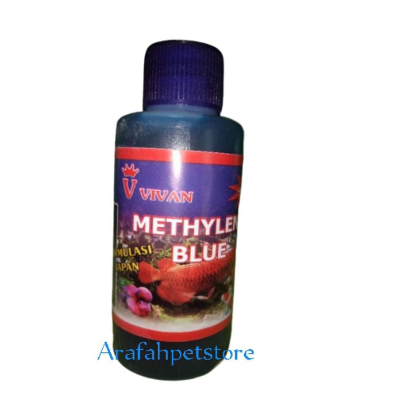 Methylene Blue methyl blue obat biru ikan untuk semua jenis ikan 100ml