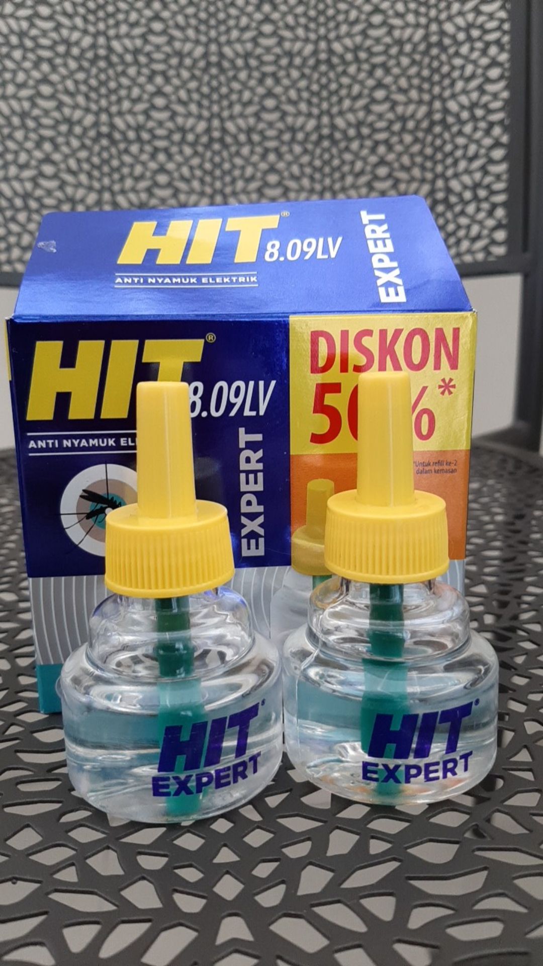 Hit Reffil Expert Isi 2 Pengusir Nyamuk Elektrik Wangi Fresh