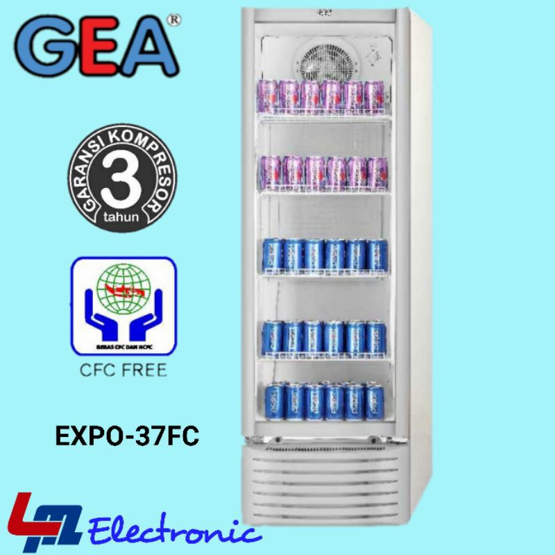 GEA Showcase / Pendingin 282 Liter Expo37FC / Expo 37FC / Expo 37