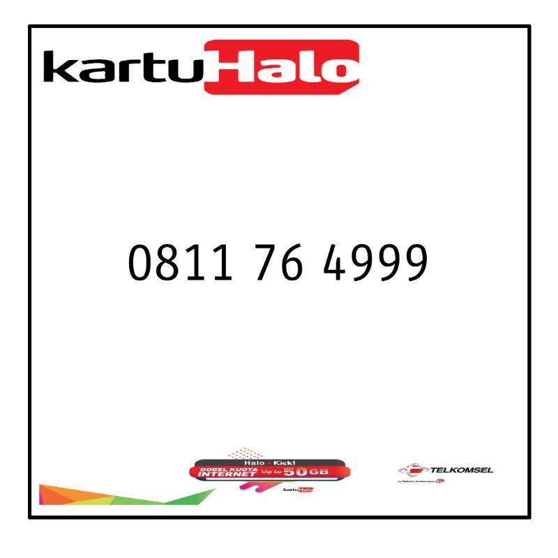 Nomor Cantik Kartu Halo 10 Digit