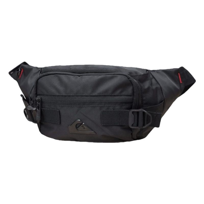 TAS QUIKSILVER WAISTBAG QUIKSILVER TAS SELEMPANG QUIKSILVER LOGO BESI