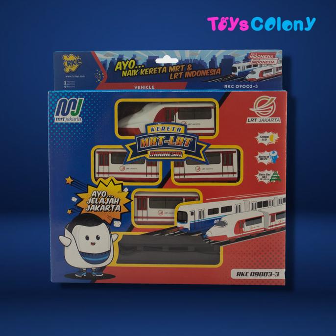 Kereta Mainan MRT dan LRT Train and Track RKC09003-3
