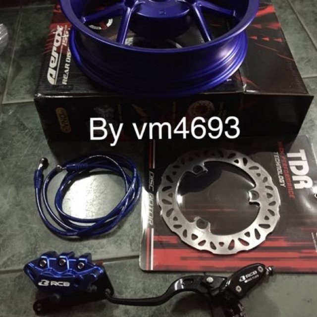 rim yamaha nvx 155 disc brake full set velg belakang yamaha aerox 155 vnd full set disc cakram