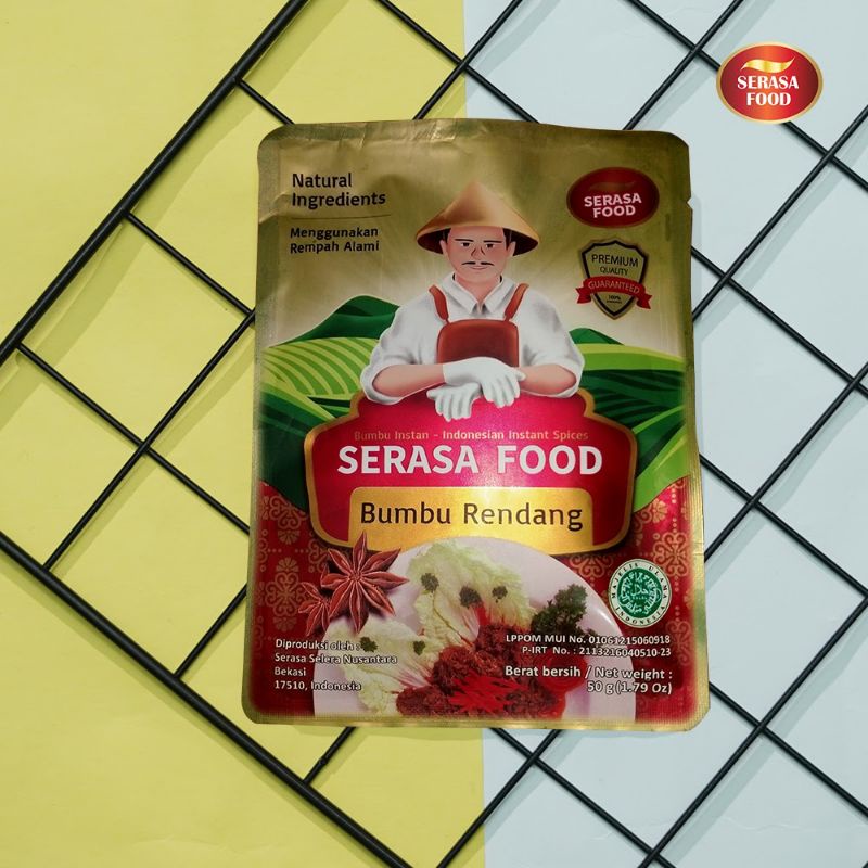 

Bumbu rendang instan 50 Gram