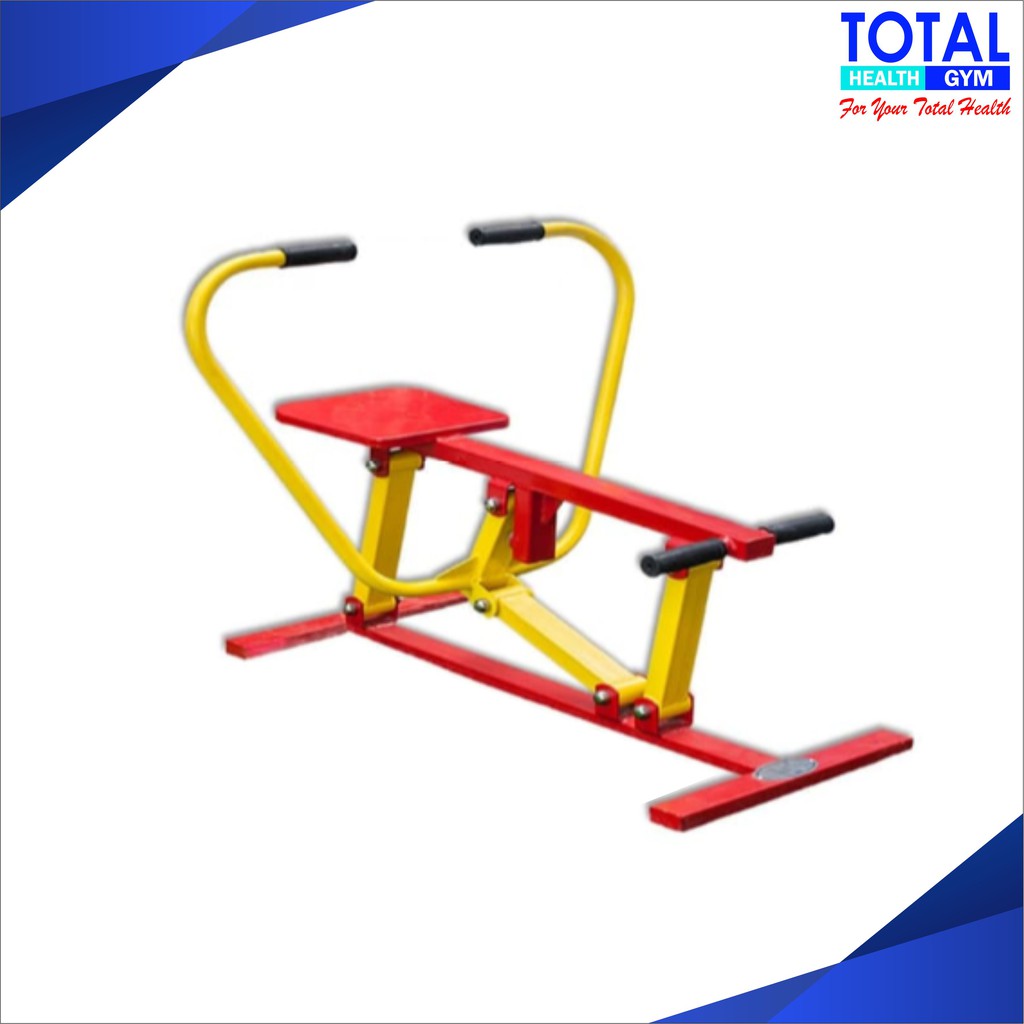 Alat Fitness Outdoor Rowing Machine Alat fitnes Taman