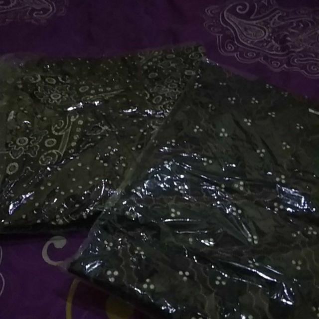 Kemeja Batik Lengan Panjang 67 Risna Batik Hrb026 Belanja Batik Beli Batik Seno Sogan Manggar Bakung