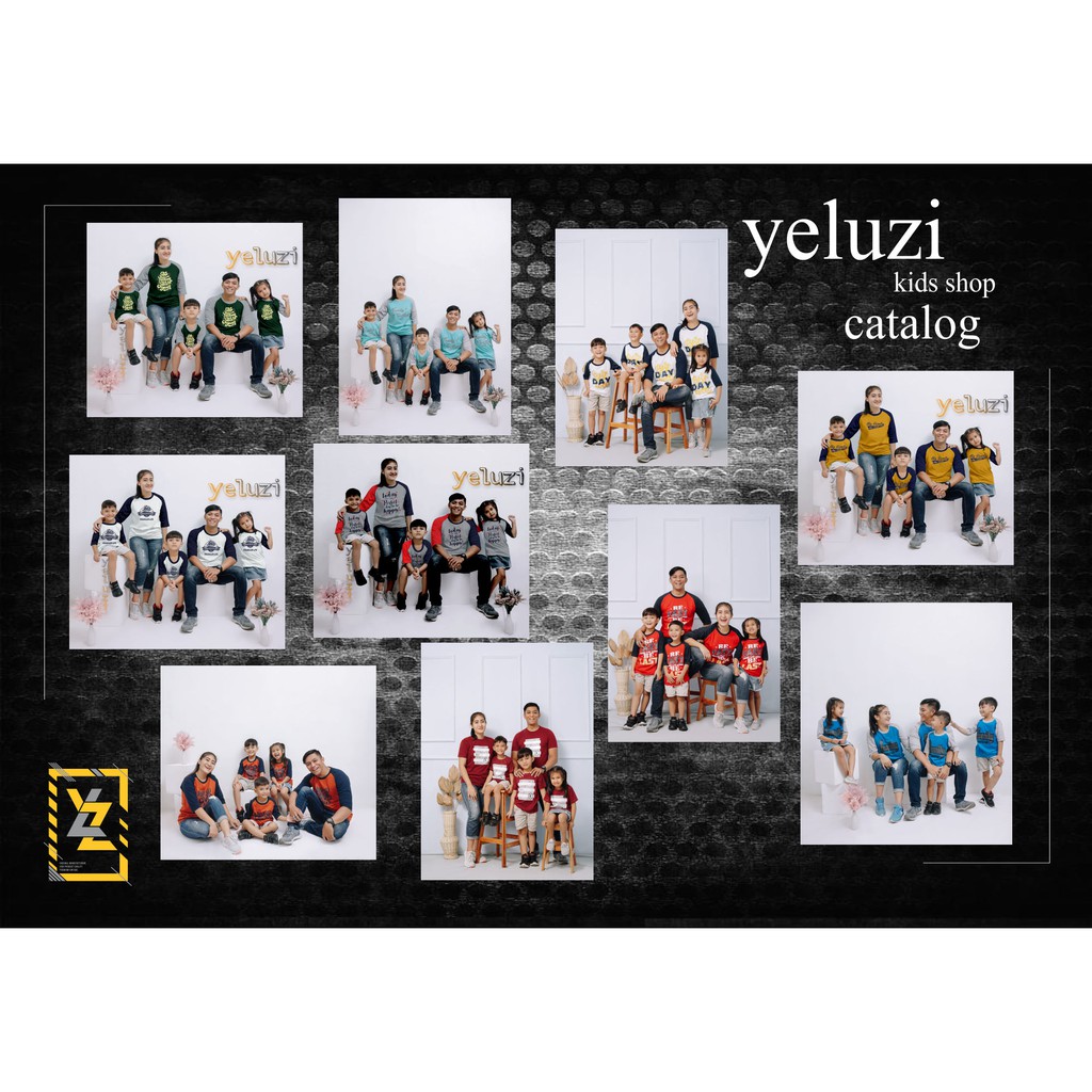 Kaos Couple Sarimbit keluarga My Family My Team Kuning kunyit Navi yeluzi