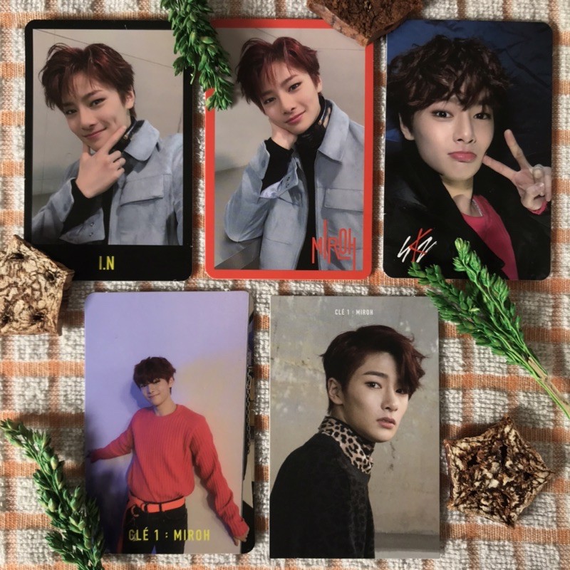 [READY STOCK] STRAY KIDS CLE 1: MIROH PHOTOCARD I.N / JEONGIN