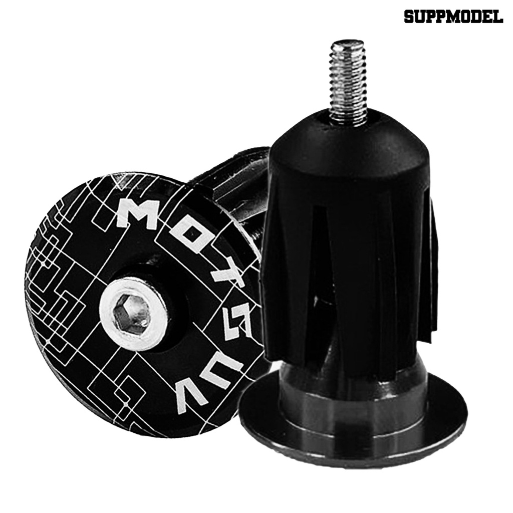 2pcs Tutup Ujung Stang Sepeda Gunung MTB Bahan Aluminum Alloy