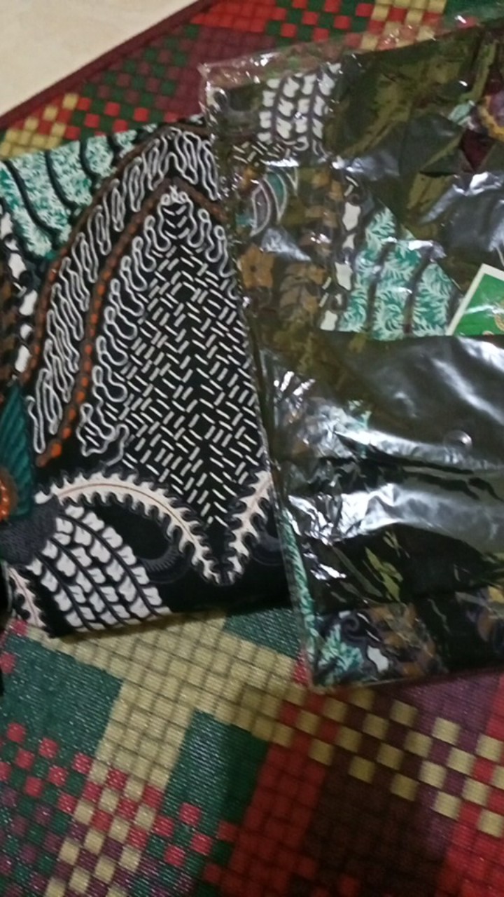 Maura Couple - Sania Ruffle Batik Couple Ori Ndoro Jowi Garansi Termurah Shopee - Batik Modern Solo